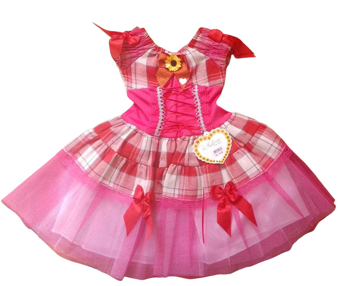 VESTIDO JUNINO LA MORETTA INF. 135-J